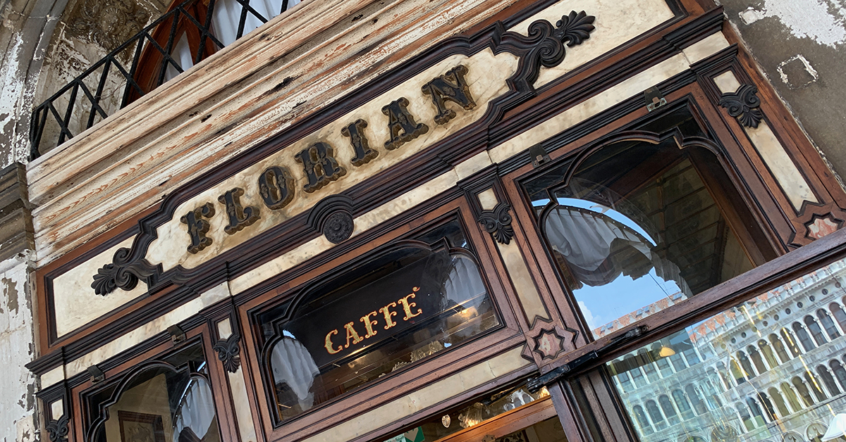 Venice’s Oldest Coffee Shop Italiarail